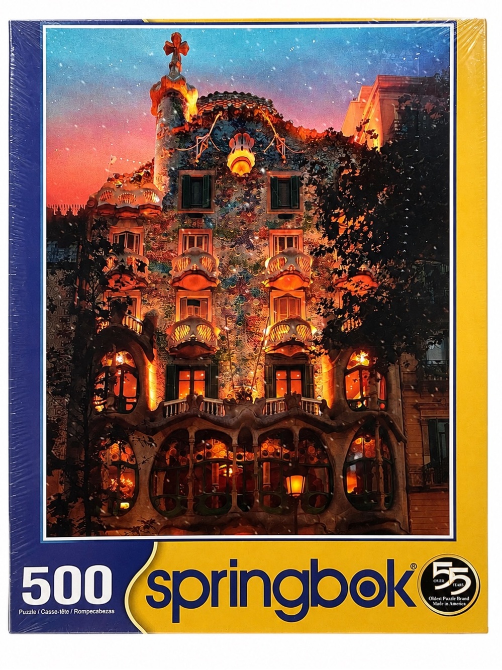 Springbok Casa Batlló Barcelona Spain 500 Piece Jigsaw Puzzle Sealed
